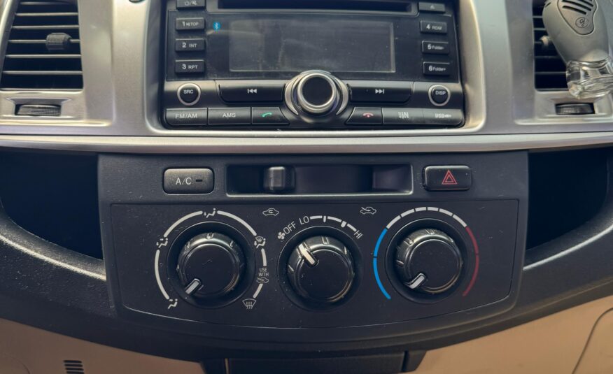 TOYOTA – FORTUNER 2.7 AC 4×4 TM
