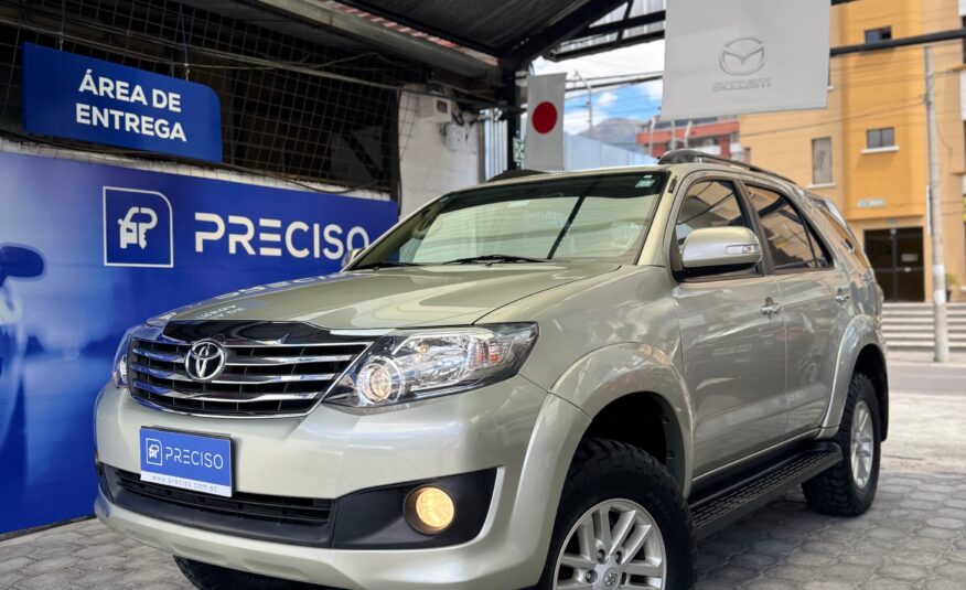 TOYOTA – FORTUNER 2.7 AC 4×4 TM