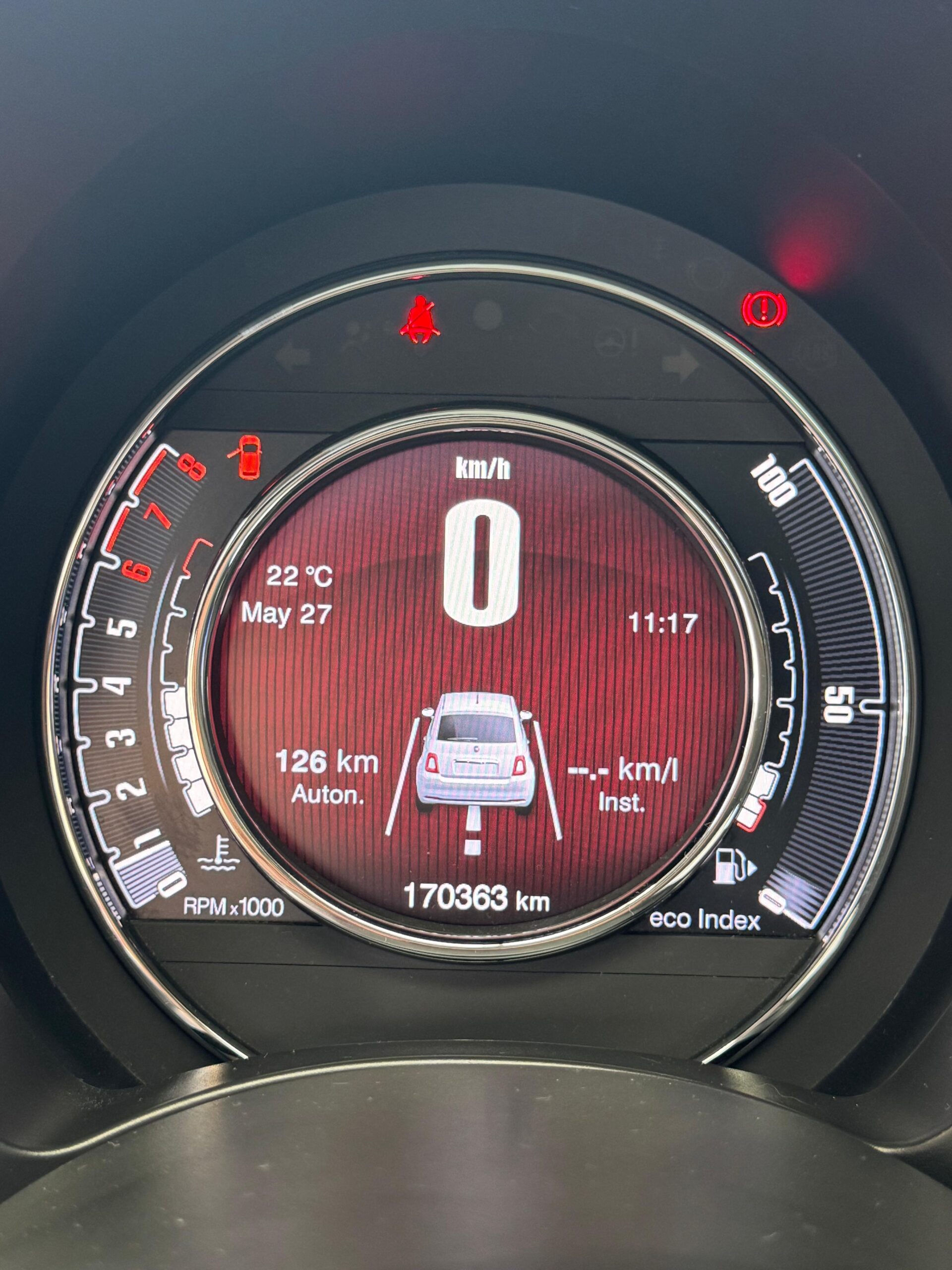 FIAT – 500 LOUNGE AC 1.4 3P 4X2 TM