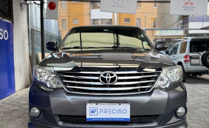 TOYOTA – FORTUNER 2.7 AC 4×4 TM