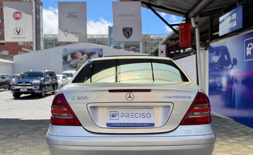 MERCEDES BENZ – C200K AC 2.0 5p 4×2 TM