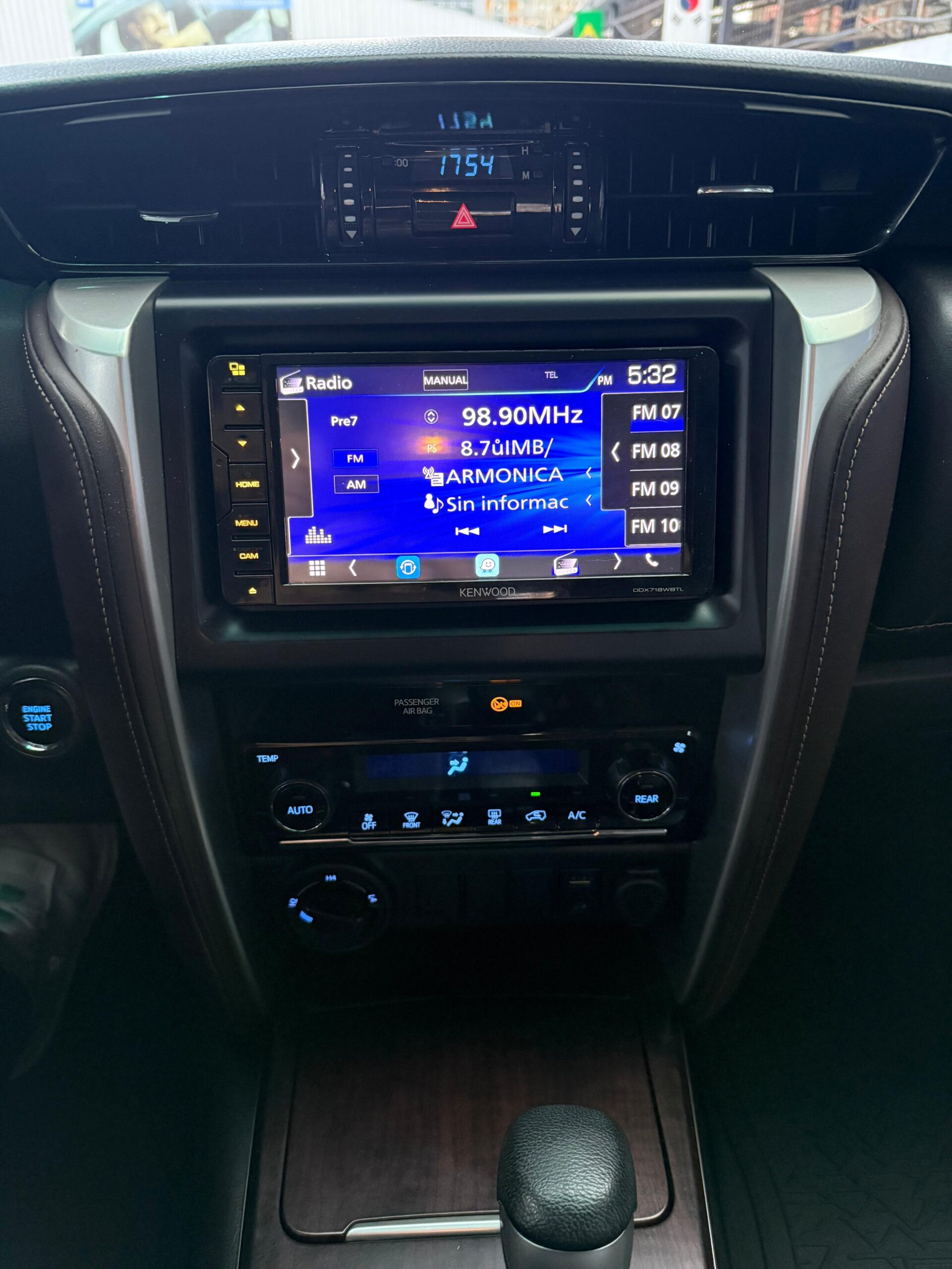 TOYOTA – NEW FORTUNER AC 4.0 5p 4×4 TA